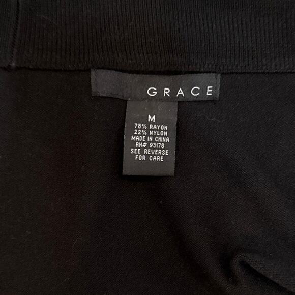 Womens Cropped Open Front Cardigan Bolero Shrug Medium Whimsy Ruched Sleeves - Picture 3 of 6